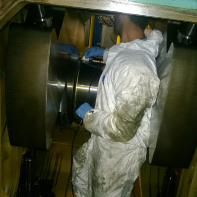 PAUT su albero motore in servizio