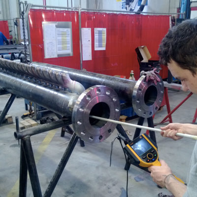 VT con videoendoscopio su collettori